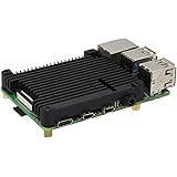 Geekworm Raspberry Pi 4 11mm Embedded Heatsink (P165-B), Raspberry Pi 4B Heatsink/Radiator for Raspberry Pi 4 Model B & Pi 4 