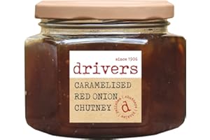 GREAT BRITISH CONFECTIONERY COMPANY Driver's Chutney caramélisé à l'oignon rouge 350 g