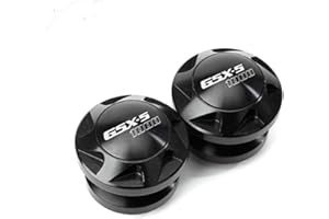 VSKTE Passend für Suzuki GSX-S1000 GSX S1000 GSX-S 1000 GSXS1000 2011-2020 M8 Schwingenspule Slider Stand Schrauben Motorrad Zubehör Ständer Schwinge Spulen (Farbe: schwarz)