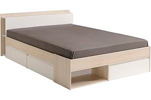 Parisot 1530l240 Bett – Most Bett 2 m/1 M9 x 140 Akazie CL Holz