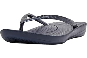 FitFlop Iqushion Flip Flop-Solid, Chanclas Mujer
