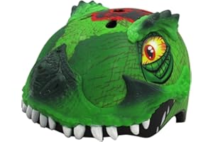 Raskullz Child/Kids Helmet (5+ Years) -T-Rex Awesome-Unisize 50-54cm Casco, Juventud Unisex, Trexawesom, 50-54 cm