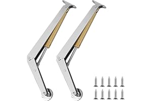 LALAGO 2 szt. sprężyna gazowa 200 N/PC, sprężyna gazowa Soft Close zawiasy, okucie klapowe, uchwyt do klap, tatami, skrzynka na zabawki, szafka wisząca, 2 szt, 200N