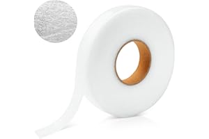 AFSAH Hemming Tape 30m X 60gsm Thickness - Wonder Web Iron On Hemming Tape for Trousers, Curtains Extra Strong Hem Tape No Sewing Required Adhesive Fabric Tape