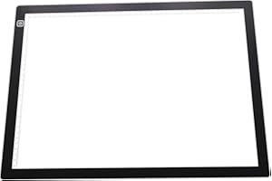 ColdShine A3 Light LED Pad Portable Mold Board Ultra-Thin Small Copy Board Craft Tracking Light Box for Diamond Painting Artists Sketcher Sketching Animation Stencilling X-ray Viewing Dimond