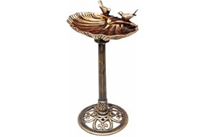 Kingfisher Bronze Effekt Kunststoff Vogeltränke