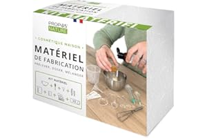 Coffret matériel de Fabrication Cosmétique Maison - Contient le matériel indispensable pour formuler - Coffret Cadeau - Kit complet débutant - PROPOS'NATURE