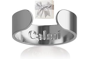 GENERIC Calmi Ring, Calmi Ring Women-With Ultra Strength Magnets, Adjustable Magnetic Smart Ring for Anxiety Reduction, Better Sleep