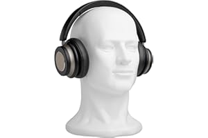 WHITE LABEL CRAZY HEADS Human Head S Dekokopf Kopfhörerständer Helmständer Mützenständer Mannequin Headset