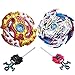 Produktbild Beyblade Burst Starter Set | 4D Fusion Modell Metall Masters Kreisel mit Basis-Arena | Kinder Spielzeug Kindertag, Ostern, Weihnachten, Geburtstag Jahr(B97B100)