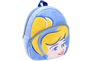 CERDÁ LIFE'S LITTLE MOMENTS ARTESANIA CERDA Mochila Guarderia Personaje Princess Cenicienta, Color Azul, 22 cm