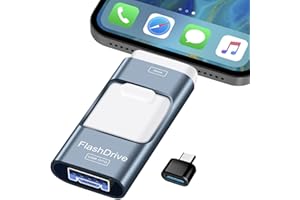 ZARMST 256GB USB Stick für Phone, Speicherstick Externer Speichererweiterung Fotostick, Flash Laufwerk für Android Handy Comp