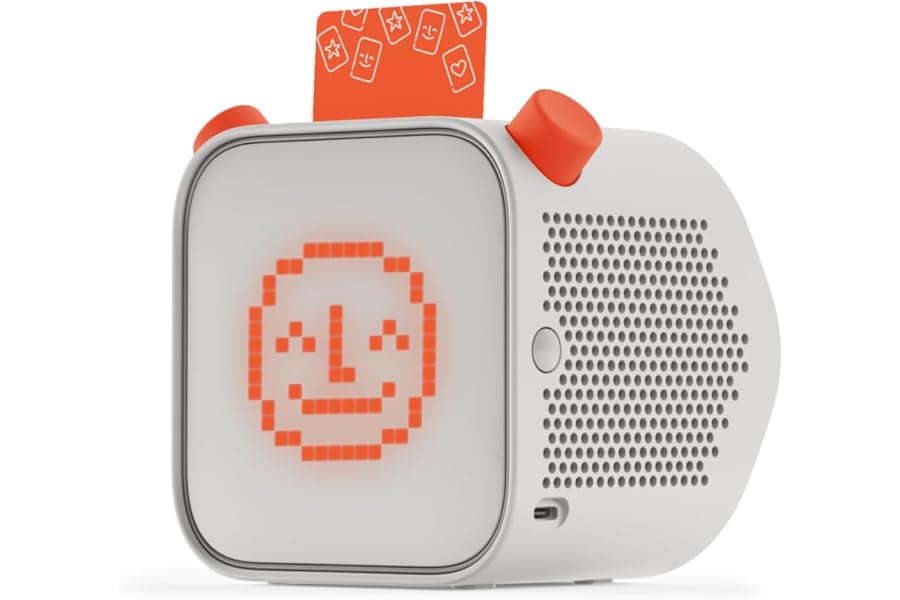 Yoto Player (3rd Gen.) + Make Your Own Card – Kids Bluetooth Audio Speaker, All-in-1 Screen-Free Device for Stories Music Podcasts Radio White Noise Thermometer Nightlight Ok-to-wake Alarm Clock