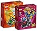 Produktbild LEGO Marvel Super Heroes Mighty Micros: Thor vs. Loki 76091 + LEGO Marvel Super Heroes Mighty Micros: Star-Lord vs. Nebula 76090 Beliebtes Superheldenspielzeug für Kinder