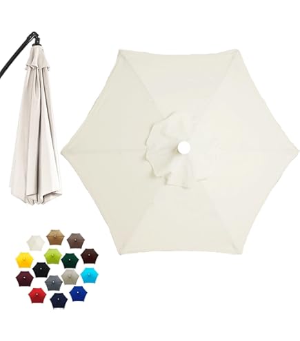 Copertura Protettiva Per Ombrellone Da Esterno 2m 3m, Copertura Per Ombrellone Da Esterno 2m 3m Copertura Per Ombrellone Oxford 420d Impermeabile Con Cernierah1905030cm 85579028 - Foto 4