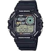 Casio WS-1700H-1AVDF Wristwatch, Black, Standard