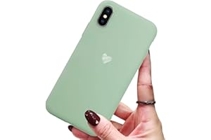 Ubeshine Hülle für iPhone XS, Hülle Case für iPhone XS Kreatives 3D Muster Schutzhülle Ultra dünn TPU Silikon Handyhülle Bumper für iPhone XS Chic Bling Herz Kratzfest Schutzhülle für iPhone XS/X