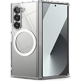 Coverzone Samsung Galaxy Z Fold 6 ile uyumlu Kılıf Wireless Halka Şeklindeki Magnetik Dizayn Attractive Kapak Magsafe ile uyu