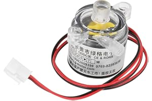 WALFRONT 1pc 12V DC 6W Mini Pompe à eau, Pompe à eau pour Submersible, Aquarium, Fontaine, Petit étang à poissons, Équipement médical, Débit 2L/min