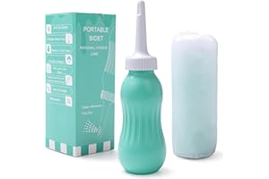 Po Shower 500 ml, YEAUPE PRO Portable Bidet for Postpartum Care, Perineal Pain Relief, Portable Bidet with Storage Bag, Peri Bottle Intimate Shower Postpartum Woman, Bidetlity Toilet
