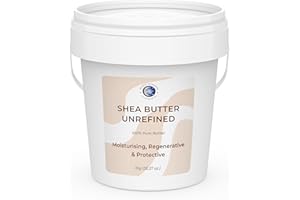 SCOBUTY Manteca de karité sin refinar, 100 % pura y natural, 1 kg