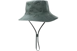 Happy Cherry - Cappello da Sole Estivo Neonato Bambini Bambino Berretto da Pescatore Anti-UV Bob Cappelli da Spiaggia Protezione Solare Bucket Hat per Vacanze all'aperto - 0-10 Anni