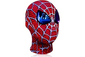 HOXSNII Spider Mask, Hero Mask for Kids Adult Halloween, 3D Printing Spider Masks Cosplay Costumes Movie Role Party Props