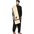 SWI WITH LABEL Men's Kashmiri Embroidered Wool Shawl