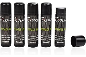 ELONG OUTDOOR 5 Stück Bogenschießen Bow String Wax, Protective Rail Lube Bowstring für Armbrust Schutzwachs Compound Recurve Takedown Bow String Wax