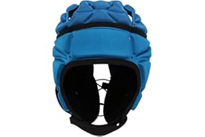Perfeclan Protezione per Casco Traspirante da Rugby Casco Ultraleggero da Calcio Cappello da mischia Antiurto Caschi da Baseball Lacrosse