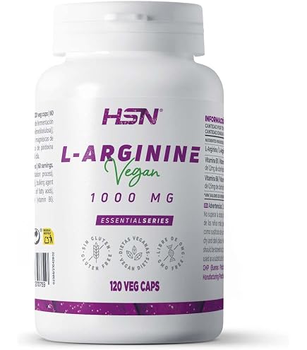 hsn l carnitina HSN L-Carnitina L-Tartrato 3000 mg por Dosis Diaria | 120 Cápsulas  Vegetales Sin Aditivos estéticos - Pura Carnitina 100% enantiómero Levo- (L-)  de Máxima Absorción