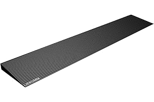 ‎LIEKUMM LIEKUMM Gummi Türschwellenrampe 2,5cm Höhe, 650kg Tragkraft Rollstuhlrampe, rutschfest Schwellenrampe für Türöffnungen, Bordsteine, Stufen, Scooter, Kinderwagen, Motorrad