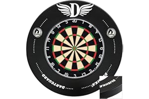 Dlishka Dartscheibe Dart ZubehöR-Dart Surround Eva,Dartscheibe Schutzring FüR Verpasste WüRfe,Einfache Montage FüR Zuhause&Outdoor,Der Dartscheibe Surround Ring.