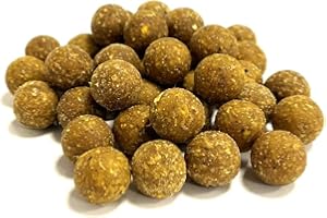 MALTBYS' STORES 1904 LTD Banana Boilies 15mm 1kg Shelf Life Fishing Bait LGCB