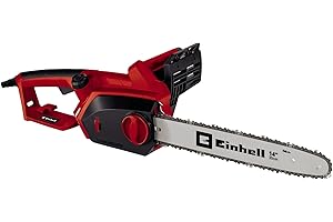 Einhell GH-EC 1835 Elettrosega (230-240 V, 1800 W, barra oregon 35,6 cm, taglio 32,5 cm, velocità catena 13,5 m/sec., serbatoio olio catena 160 ml, incl. Faretra copri catena)
