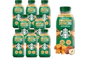 CR SNACKING CARAMEL HAZELNUT FLAVOUR COFFEE DRINK with protein 330ML X 8 - Protein Coffee Drink, Iced Coffee | Protein Ready To Drink Coffee Bulk, Vegetarian