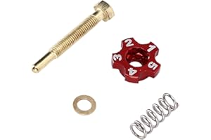 AKOZON Dolls House Fish, 21‑34mm Motorcycle Carburetor Air Fuel Mixture Idle Screw Speed Adjuster Replacement for