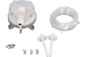 RISEGUN Pressostat DifféRentiel SPDT, Pressostat CVC 20-200Pa, Pressostat MéCanique SPDT Avec Outil D'Assemblage Outil de RéParation Bricolage, Adapté à L'AéRospatiale, éQuipement de Traitement éLectronique