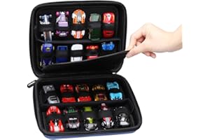 Aproca 20 Spielzeugautos Aufbewahrung Schutzhülle für Hot Wheels Spielzeugautos/Matchbox Autos