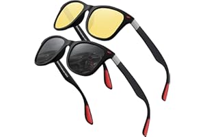 PERFECTMIAOXUAN Polarised Sunglasses Mens Women Retro For Summer Travel Holidays Fishing Driving Hiking Ultralight Classic Vintage Sun Glasses UV Protection