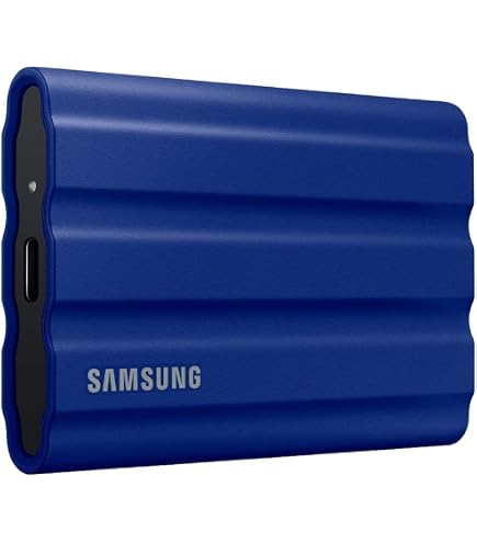 SAMSUNG T7 Shield 4TB, Portable SSD, up-to 1050MB/s, USB 3.2 Gen2