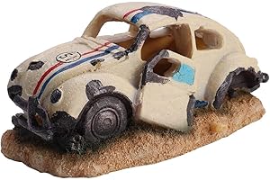 FAMKIT Décoration durable en résine pour aquarium de voiture