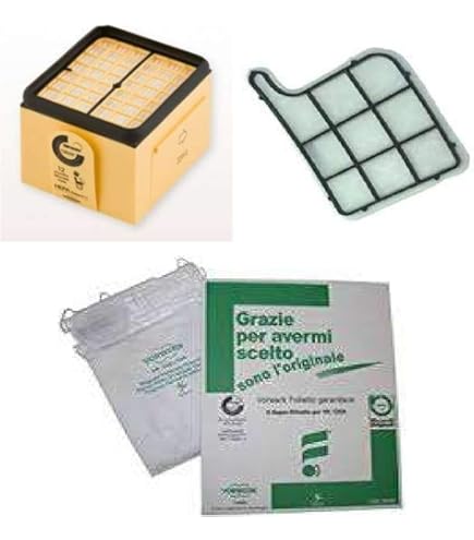 Kit Sacchetti E Filtri Per Vorwerk Kobold Folletto Vk 135 136 Compatibile - Foto 8