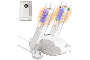 EPROICKS Boot Dryer, Electric Shoe Dryer, Glove Dryer & Boot Warmer, Timing Ski Boots Dryer, Shoe Warmer to Dry Sweaty Shoes, for Shoes, Gloves, Hats, Socks, Ski Boots (Standard UK Plug)