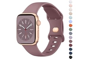 Wanme Compatibles con Correa Apple Watch 38mm 40mm 41mm 42mm 44mm 45mm 49mm 46mm, Correas de Silicona, Pulseras de Repuesto Deportiva Impermeable para iWatch Series 10 9 Ultra 8 7 6 5 4 3 2 1 SE