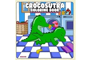 Crocosutra Coloring Book: Two Cute Crocodiles who Love each other and Have Fun