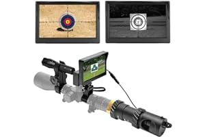 JASHKE Vision Nocturne numérique de Pistolet à air. Utilisé pour la Chasse. Équipé d'une caméra HD et d'un écran Portable de 5 Pouces (Mise à Niveau Tube)