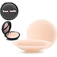 TRENDMALLS Nipple Cover - Sticky Adhesive Silicone Nipple Pasties - Reusable Pasty Nipple Covers for Women with Travel Box