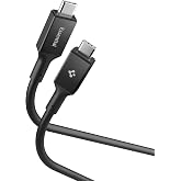 Spigen USB-C to USB-C 1 Metre Kablo 100W G&uuml;&ccedil;/PPS 2.0 Super Hızlı Şarj / 5 Gbps (E-Marker &Ccedil;ip) Data Hızı/USB 3.2 Type-C Ekstra