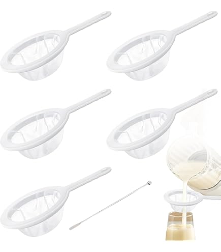 4er Set Feinsiebe Küche – Feinmaschige Siebe Aus Nylon Mit Griffen